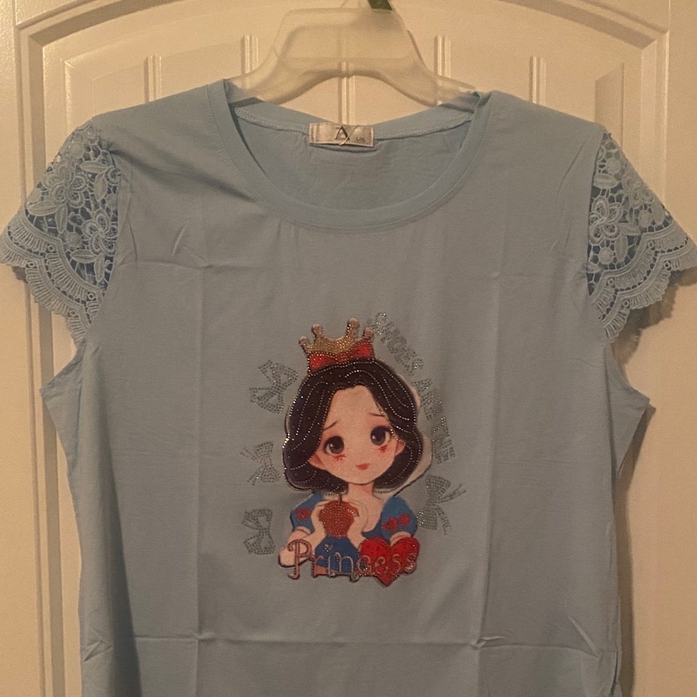Blue Princess woman Shirt